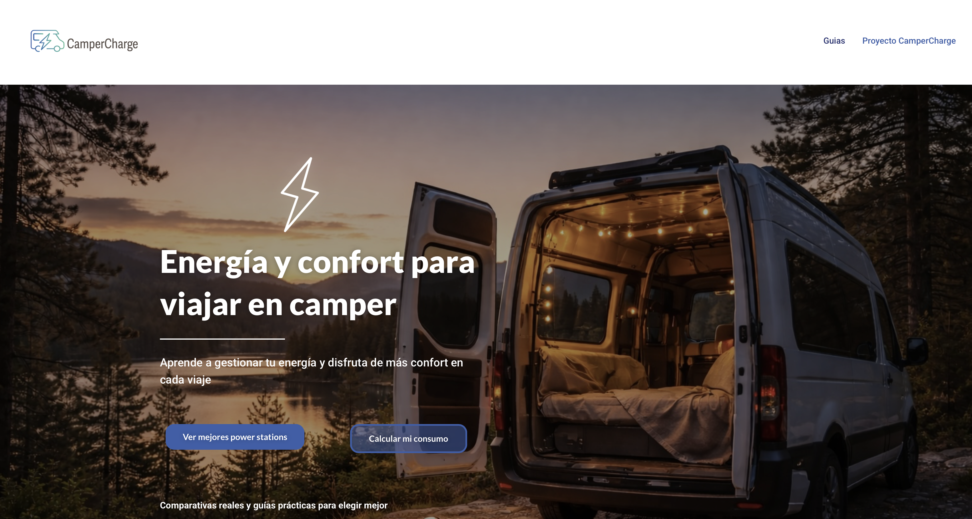 Captura de proyecto CamperCharge